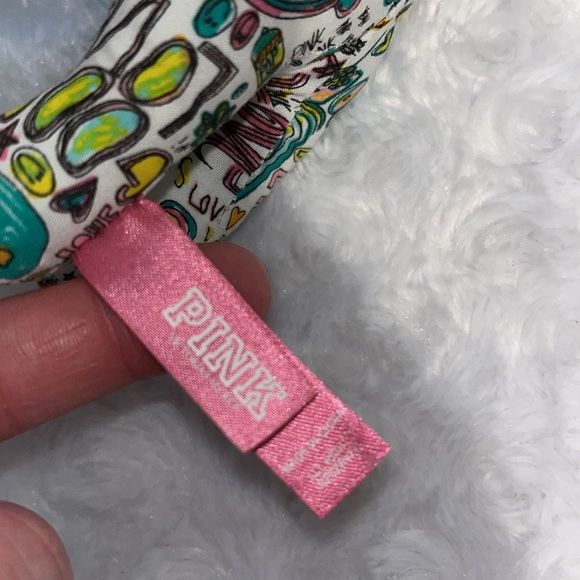 PINK Victoria’s Secret Graffiti Plush Doggie - Picture 6 of 7